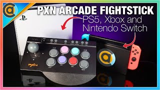 PXN FightStick Review on PS5 and Nintendo Switch [upl. by Mirak954]