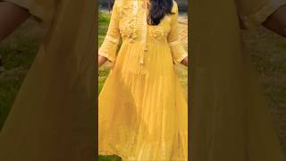 Umbrella kurti latest design 💕 fashiontrends cotton anarkali onlinedress dresstoimpress111 [upl. by Geno557]