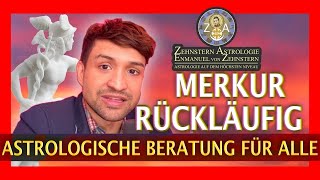 ASTROLOGISCHE BERATUNG  MERKUR RÜCKLÄUFIG JE NACH HAUSSTELLUNG [upl. by Ahsimin]