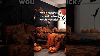 Which Halloween themed bedroom would you pick [upl. by Amato]