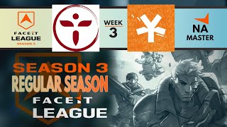 FACEIT League Season 03  Week 03  NA Master  Shikigami vs YFP Gaming [upl. by Candace559]