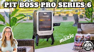 PIT BOSS PRO SERIES ELITE VERTICAL  SERIES 6  Unboxing features and review [upl. by Rimidalg]