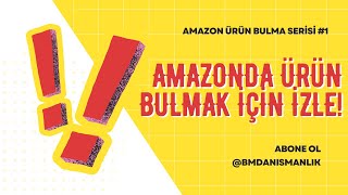 AMAZON ARBİTRAGE ÜRÜN NASIL BULUNUR YÜKSEK KÂRLI ÜRÜNLER [upl. by Yong]