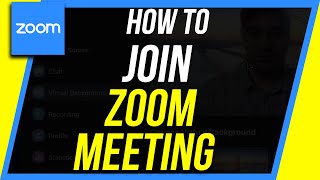 How to Join a Zoom Meeting [upl. by Nivlad]