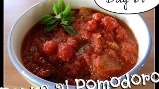 Pappa al Pomodoro Italian Tomato amp Bread Soup Recipe Food Challenge DAY 68 [upl. by Yaresed]