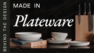 Behind the Design EnglishMade Plateware Collection  Made In Cookware [upl. by Nyrehtak]