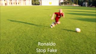 Football Soccer Skills Fakes and Feints by Christian Wagner [upl. by Anuala]