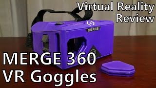 Merge VR Goggles Review High Quality Headset for Your Phone and Google Carboard [upl. by Drewett]