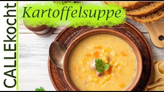 Kartoffelsuppe selber machen  Fleischlos nach Omas Rezept [upl. by Justinn]