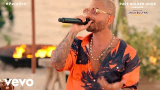 Maluma  ADMV Live From Michelob ULTRA Pure Golden Hour Sessions [upl. by Arries]