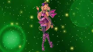 Winx club Flora Hallowinx Full Transformation EXCLUSIVE  Fanmade  Winxclub [upl. by Ahmed]