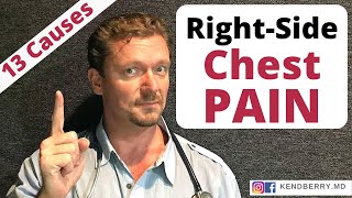 RightSide CHEST PAIN What it Means 13 Causes [upl. by Ellene27]