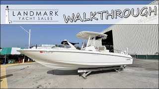 2019 Boston Whaler 270 Dauntless WALKTHROUGH  St Petersburg FL [upl. by Tommie]