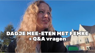 Dagje mee eten met Femke 6  What I eat in a day  Eten na herstel  Proud2Bme [upl. by Anizor]