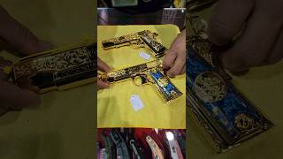 Gun Show Crazy Custom 24k Gold 1911 shorts [upl. by Bower669]