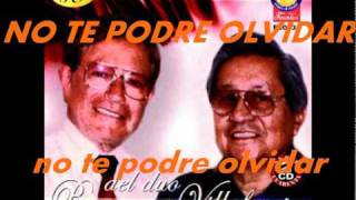 NO TE PODRE OLVIDAR Bowen y Villafuerte [upl. by Haon]