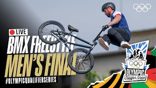 🔴 LIVE BMX Freestyle Mens Finals  OlympicQualifierSeries [upl. by Jenkins]