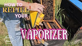 How to Refill Your Apisolis VAPORIZER beekeepingequipment [upl. by Brandenburg633]