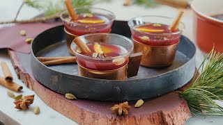 How to make Mulled Wine Glühwein  Recipe [upl. by Hgielyk]