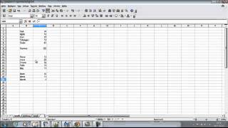 Formler i OpenOffice Calc [upl. by Anaitsirc401]