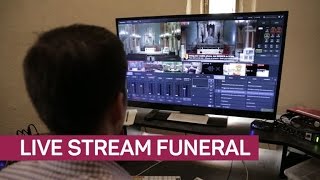 Cant make the funeral Just watch the live stream [upl. by Dymoke522]