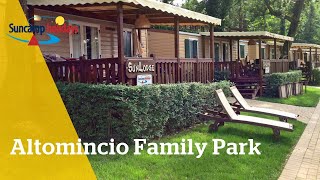 360° video campingtour op Camping Altomincio Family Park  Suncamp holidays [upl. by Nore]