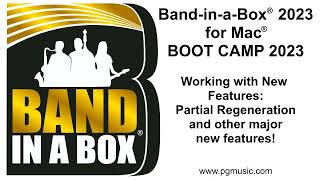 BandinaBox® 2023 for Mac® Boot Camp Part 1 Working with the Newest Features [upl. by Jehiah]