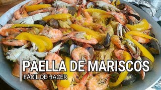 PAELLA IMPERIAL DE MARISCOS FÁCIL DE HACER [upl. by Alius648]