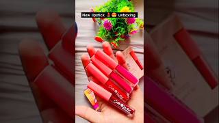 New lipstick 💄🤩 Unboxing 🩷 subscribe youtubeshorts shortsfeed lipstick ❤️‍🩹 [upl. by Skiest]