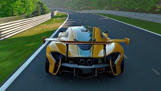 Gran Turismo Sport  Gameplay McLaren P1 GTR  Nurburgring Nordschleife 1080p 60fps [upl. by Ardnyk]