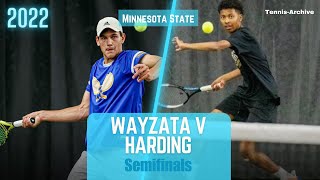 INTENSE Wayzata vs Harding First Set  MinnesotaStateIndividuals 2022 SemiFinals [upl. by Elbertina]