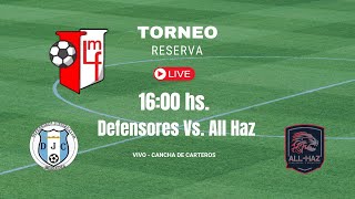 Defensores Vs All Haz  22 de Septiembre de 2024  RESERVA [upl. by Merna]