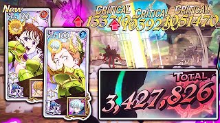 BEST HUSBANDO amp WAIFU COMBO LR KING  LR QUEEN DIANE MILIM WHALES RAGE QUIT 7DS Grand Cross [upl. by Rosette]