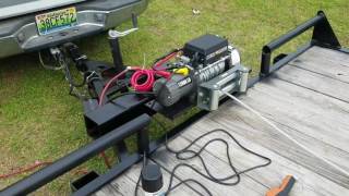 Badland winch from harbor freight installed [upl. by Darrej958]