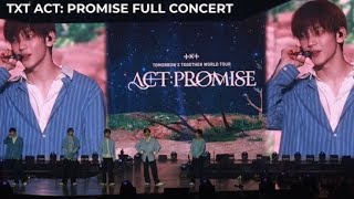 TXT ACT PROMISE TOUR CHICAGO DAY 1  FULL CONCERT [upl. by Eirrod]