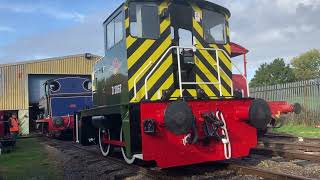 Northamptonshire Ironstone Railway  Steam and Diesel Day  29th October 2023 [upl. by Temple]