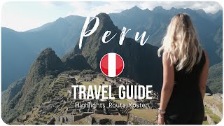 PERU • Das erste Mal Backpacking in Südamerika sicher  TRAVEL GUIDE [upl. by Behm956]