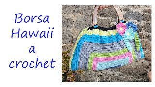 Borsa Hawaii a crochet [upl. by Aropizt523]