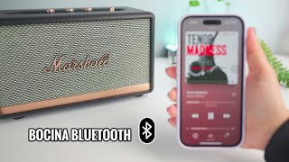 Marshall Acton II 🔊 Bocina Bluetooth ¿Vale la pena Sound Test [upl. by Nylarat522]