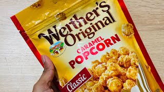 Caramel Popcorn Unpacking 🍿 caramel popcorn foodiebunny shortvideo [upl. by Nylorahs748]