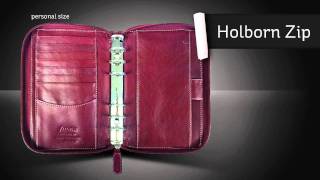 Filofax Holborn Zip Organisers [upl. by Jervis]