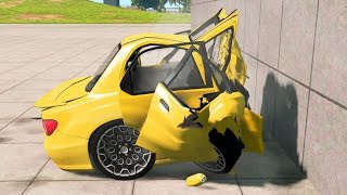 Crashing Expensive cars into a wall [upl. by Kopple344]