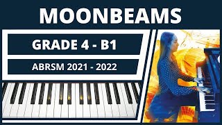 ABRSM Piano 2021 2022 Grade 4 B1  Moonbeams Arens No 1 from Rendezvous with Midnight [upl. by Chrissa158]