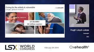 LSX World Congress 2019 Presentations  Oxehealth [upl. by Schlenger]