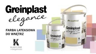 Greinplast Elegance  farba lateksowa do wnętrz [upl. by Germano]