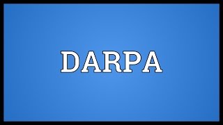 DARPA Meaning [upl. by Hairaza]