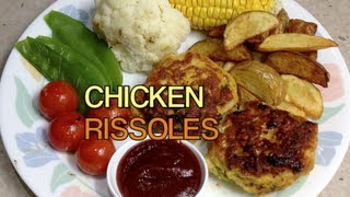 Chicken Rissoles Thermochef Video Recipe cheekyricho [upl. by Trumann]