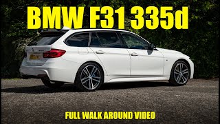 BMW F31 335d M Sport Touring xDrive  Full Walk Around Video [upl. by Eeuqram867]