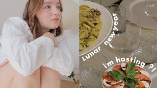 Lunar NewYear Vlog hosting my inlaws amp cooking for them  no pressure  Sissel [upl. by Suryc]