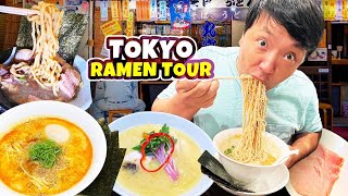 1 MICHELIN STAR Spicy Japanese Ramen amp Best HIDDEN GEM Ramen in Tokyo Japan [upl. by Hardden]